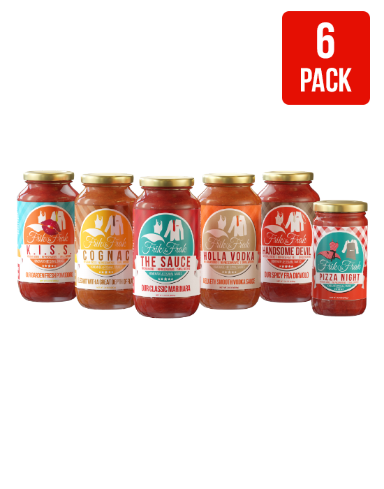 6-Pack Sauce ($4 off per jar)